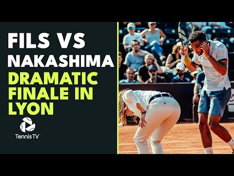 Arthur Fils vs Brandon Nakashima DRAMATIC Finale In Lyon! | Lyon 2023