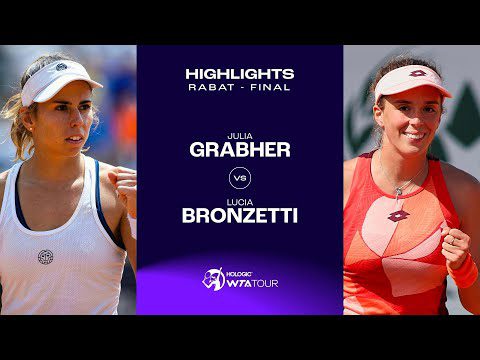 Julia Grabher vs. Lucia Bronzetti | 2023 Rabat Final | WTA Match Highlights