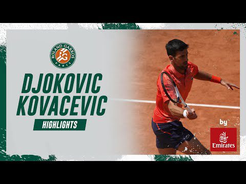 Novak Djokovic vs Aleksandar Kovacevic - Round 1 Highlights I Roland-Garros 2023