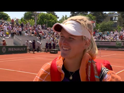 Peyton Stearns Recaps the Biggest Win of her Professional Career | 2023 Roland Garros Second Round