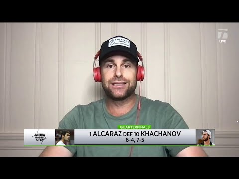 Andy Roddick Gushes About Carlos Alcaraz | Tennis Channel Live