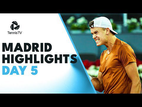 Alcaraz Battles Dimitrov, Rune vs Davidovich Fokina & More! | Madrid 2023 Highlights Day 5