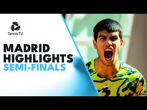 Alcaraz Battles Coric; Struff vs Karatsev For Place In Final! | Madrid 2023 Highlights Semi-Finals