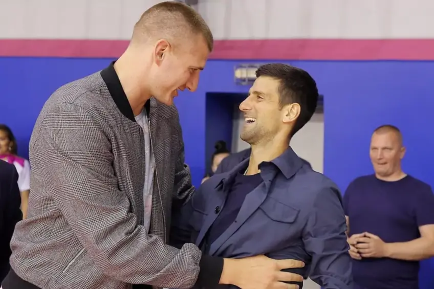 NBA superstar Nikola Jokic shows major respect, appreciation for Novak Djokovic