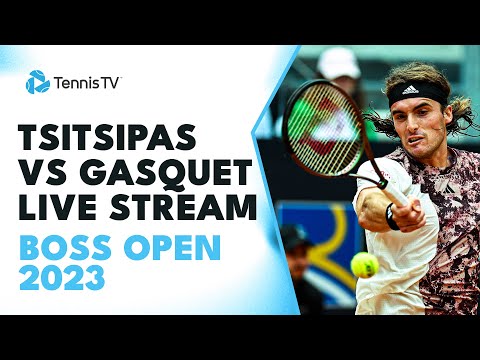 Stefanos Tsitsipas vs Richard Gasquet Live Tennis Stream | BOSS Open 2023