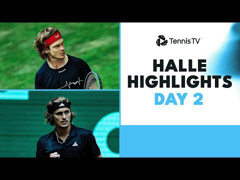 Zverev Takes On Thiem; Rublev, Sinner & Hurkacz All In Action | Halle 2023 Highlights Day 2