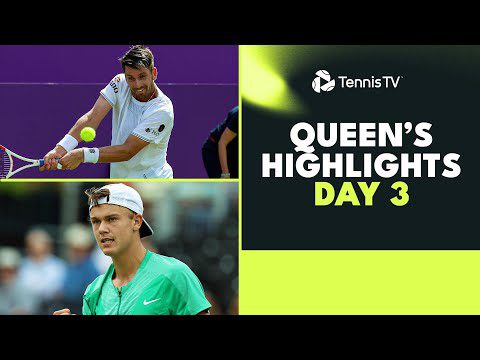 Musetti Battles Shelton, Rune vs Peniston & More! | Queen's 2023 Highlights Day 3