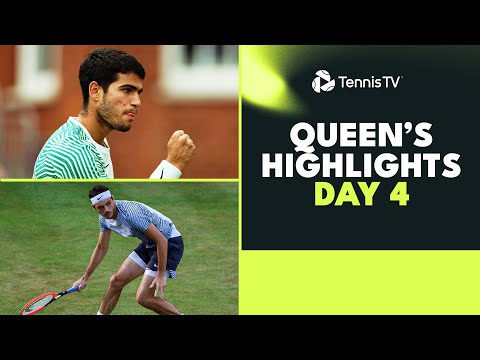 Alcaraz Takes On Lehecka, Fritz Battles Mannarino & More! | Queen's 2023 Highlights Day 4