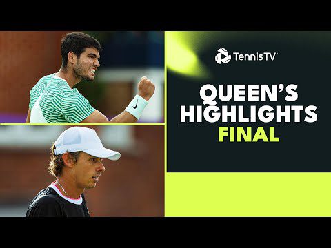 Carlos Alcaraz vs Alex De Minaur For The Title! | Queen's 2023 Final Highlights