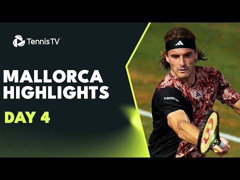 Tsitsipas vs Hanfmann, Lopez Battles Johnson & More! | Mallorca 2023 Highlights Day 4