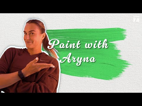 Paint with Aryna Sabalenka