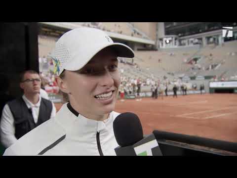 Iga Swiatek Championship Interview | Roland Garros 2023 Final