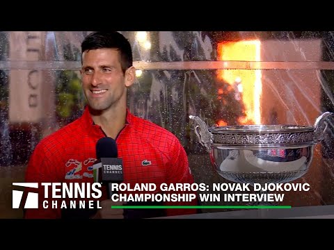 Novak Djokovic Discusses Historic Title; Roland Garros Championship Win