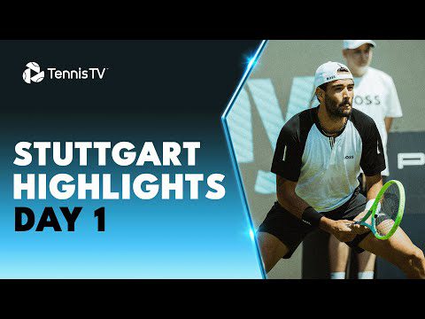 Berrettini Faces Sonego; Musetti & Lopez Also In Action | Stuttgart 2023 Day 1 Highlights