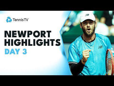 Paul Makes Debut; Mannarino, Humbert, Isner Feature | Newport 2023 Highlights Day 3