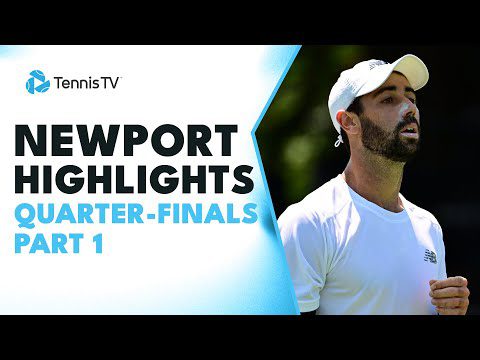 Mannarino Battles Thompson; Humbert Plays Anderson | Newport 2023 Highlights Day 4