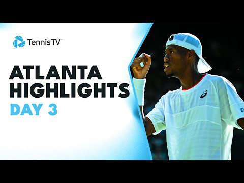 Eubanks vs Nakashima EPIC; De Minaur, Kokkinakis, Nishioka in Action | Atlanta 2023 Day 3 Highlights