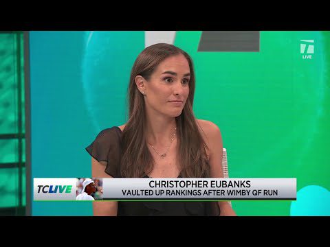 Chris Eubanks Vaulting Up Rankings | Tennis Channel Live