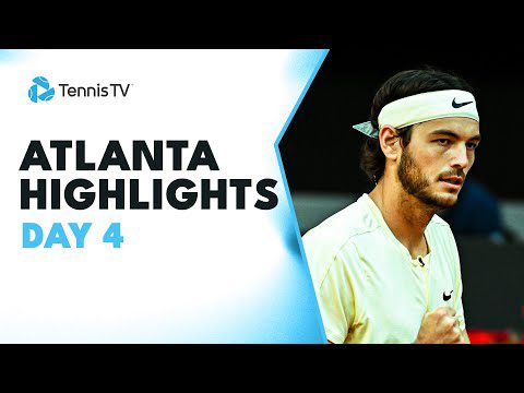 Fritz Battles Wu; Nishikori, Evans, Wolf Feature | Atlanta Highlights Day 4