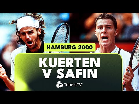 Gustavo Kuerten vs Marat Safin Five-Set THRILLER | Hamburg 2000 Final Extended Highlights