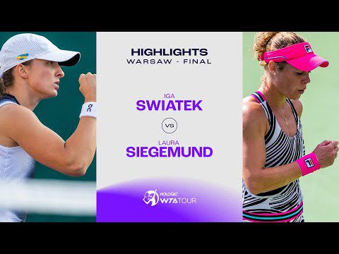 Iga Swiatek vs. Laura Siegemund | 2023 Warsaw Final | WTA Match Highlights