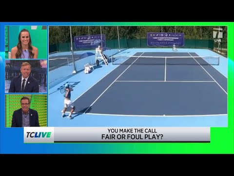 IS THIS A FAIR OR FOUL PLAY? | Tennis Channel Live