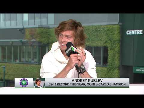 Andrey Rublev talks his big win in London | 2023 Wimbledon