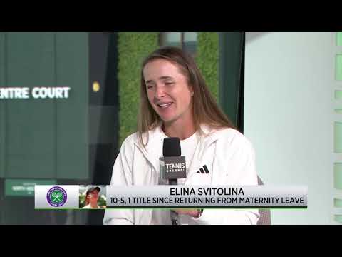 Elina Svitolina on Changes to Game Since Maternity Leave | 2023 Wimbledon Second Round Win Interview