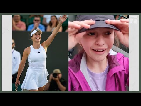 Elina Svitolina gives Ukrainian fan tickets to Wimbledon | The Break