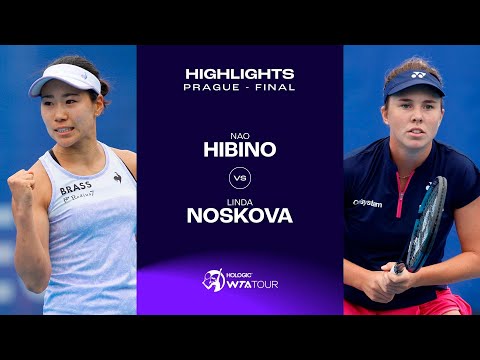 Nao Hibino vs. Linda Noskova | 2023 Prague Final | WTA Match Highlights