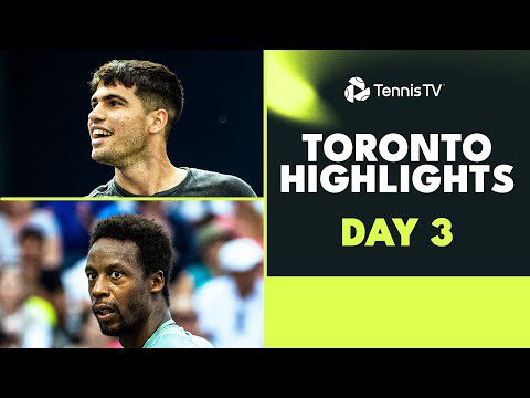 Alcaraz Battles Shelton; Tsitsipas, Rune, Murray In Action | Toronto 2023 Highlights Day 3