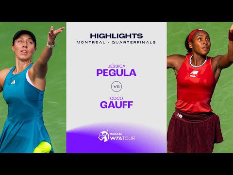 Jessica Pegula vs. Coco Gauff | 2023 Montreal Quarterfinals | WTA Match Highlights