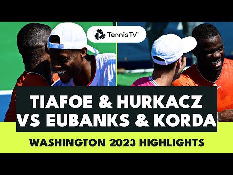 Tiafoe & Hurkacz vs Eubanks & Korda Entertainment! | Washington 2023 Highlights