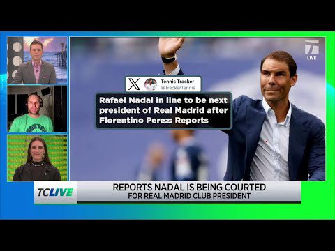 Rafael Nadal New President of Real Madrid?! | Tennis Channel Live