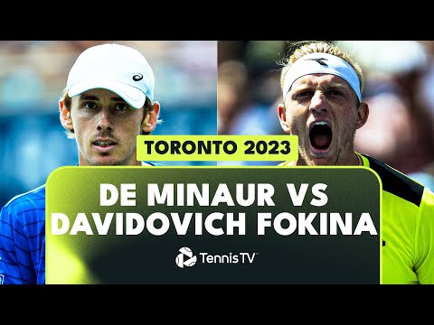 Alex de Minaur vs Alejandro Davidovich Fokina Semi-Final Highlights | Toronto 2023