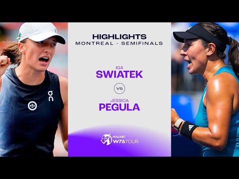 Iga Swiatek vs. Jessica Pegula | 2023 Montreal Semifinals | WTA Match Highlights