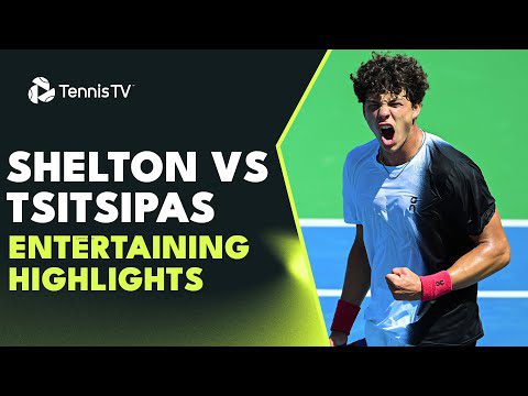 Stefanos Tsitsipas & Ben Shelton Entertaining Highlights | Cincinnati 2023