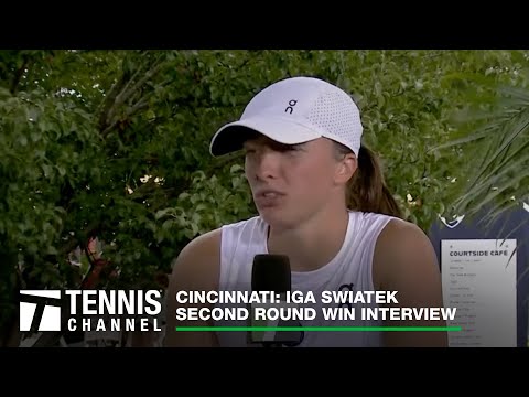 Iga Świątek talks scheduling issues on tour | 2023 Cincinnati Second Round