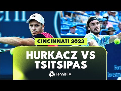 Hubert Hurkacz vs Stefanos Tsitsipas | Cincinnati 2023 Highlights