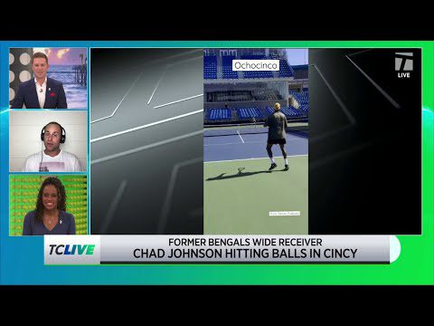 Chad Ochocinco Johnson's Impressive Tennis Skills | Tennis Channel Live