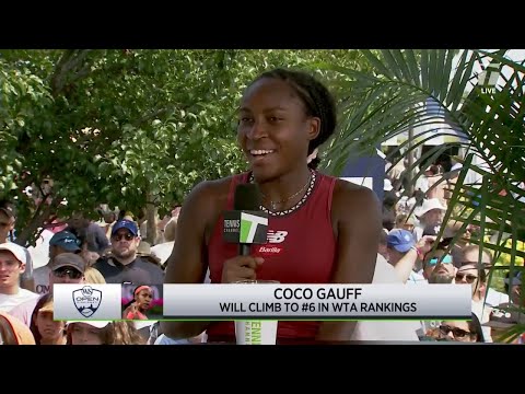 INTERVIEW: C. Gauff; Cincinnati SF Win