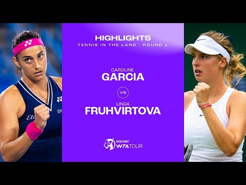 Caroline Garcia vs. Linda Fruhvirtova | 2023 Cleveland Round 1 | WTA Match Highlights