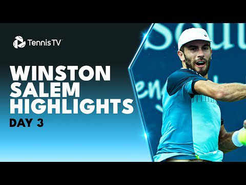 Coric Opens Against Hijikata; Fils, Nakashima, Korda in Action | Winston-Salem 2023 Day 3 Highlights