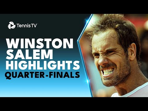 Gasquet and Korda THRILLER; Coric & Lehecka in Action | Winston-Salem 2023 Quarter-Final Highlights