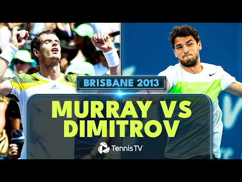 Andy Murray vs Grigor Dimitrov | Brisbane 2013 Final Highlights