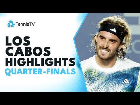 De Minaur Battles Paul; Tsitsipas & Coric Feature | Los Cabos Quarter-Finals Highlights