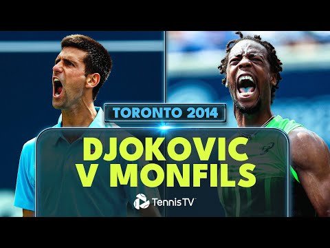 Monfils' CRAZIEST Performance Ever?! | Novak Djokovic vs Gael Monfils Toronto 2014 Highlights