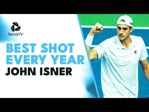 John Isner: Best ATP Shot Every Year | 2007-2023