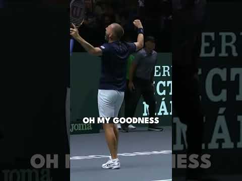 CRAZY Tennis From Dan Evans In Davis Cup Dramatic Finale!