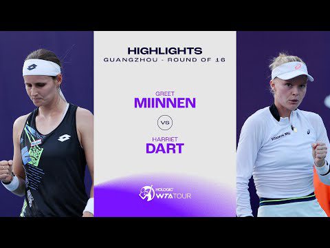 Greet Minnen vs. Harriet Dart | 2023 Guangzhou Round of 16 | WTA Match Highlights